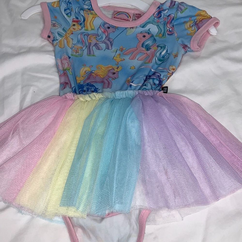 Rock your baby my little pony tutu 18/24